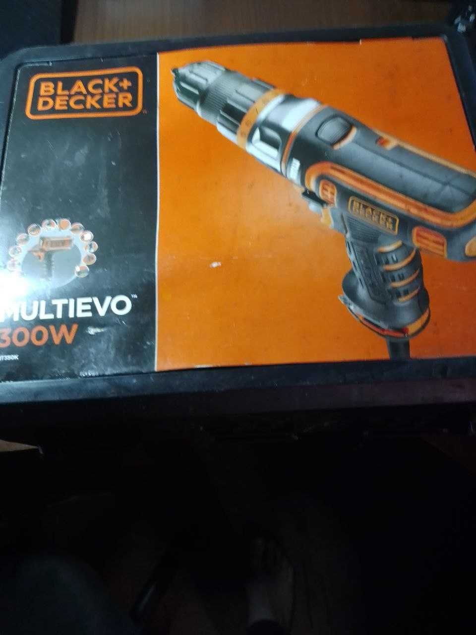 Шуруповерт мережевий Black+Decker Multievo™ MT350K стан новоого.