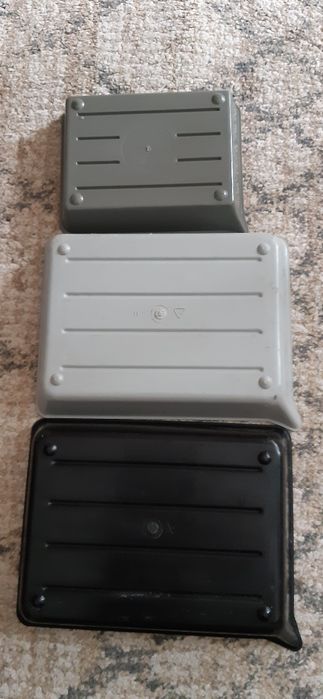 Pojemniki do wywołania zdjęć PRL 3 szt