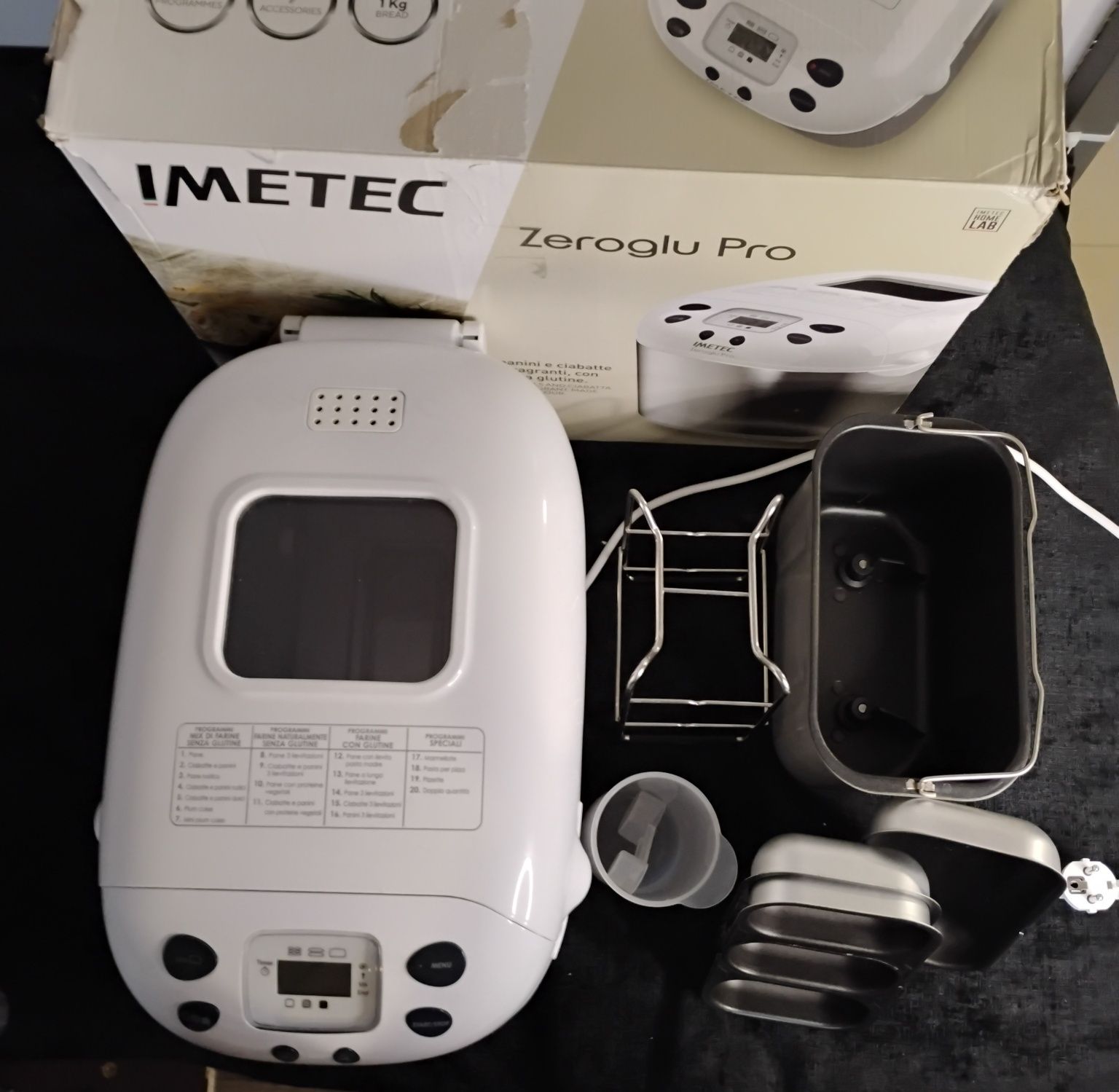 Urządzenie do wypiekania chleba Imatec Zeroglu Pro 920W -Ciasto do 1kg