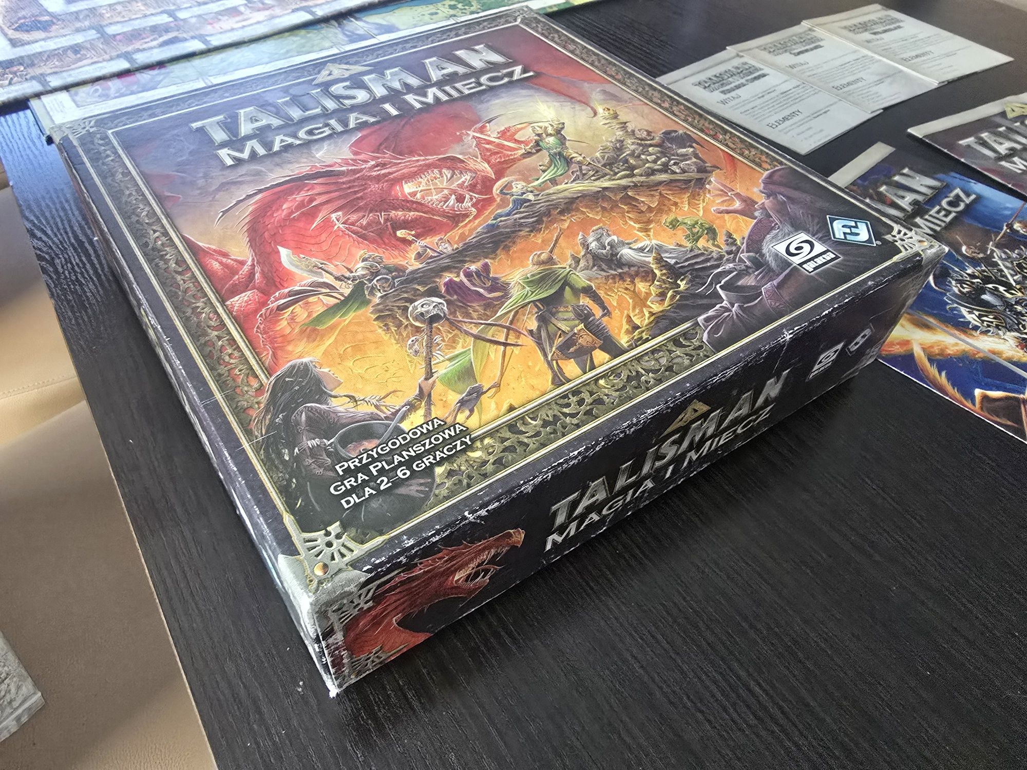 Talisman Magia i miecz dodatki Góry, Podziemia oraz 3 małe