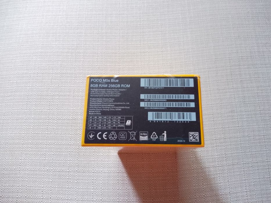Smartfon POCO M5s 8/256GB - Nowy!