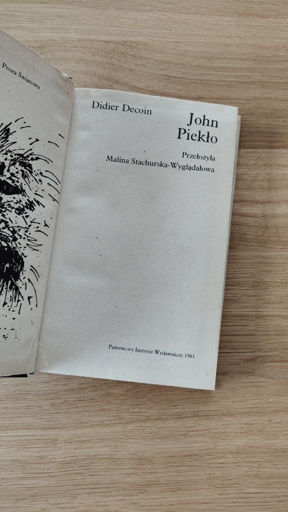 Didier Decoin John Piekło