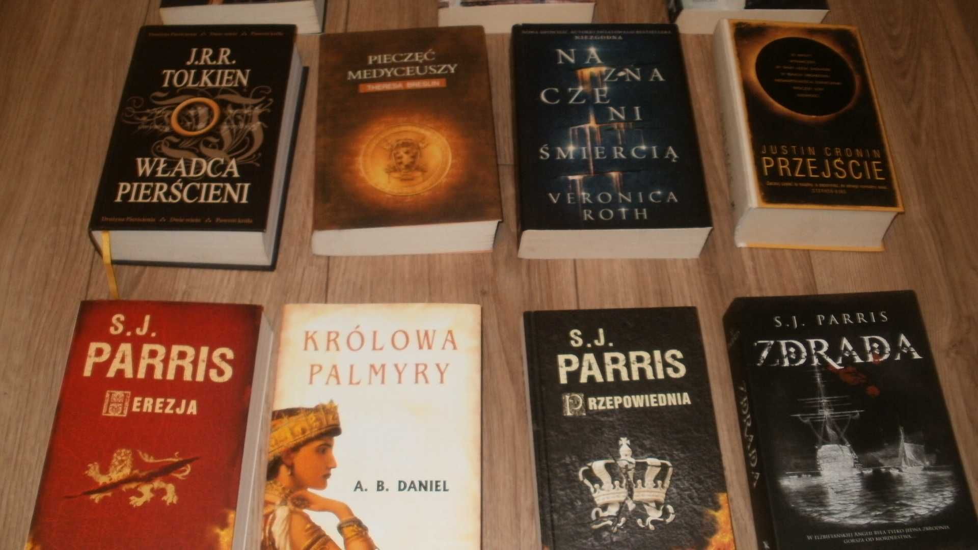 Tolkien, Parris, Roth i inni – zestaw fantasy, science-fiction..