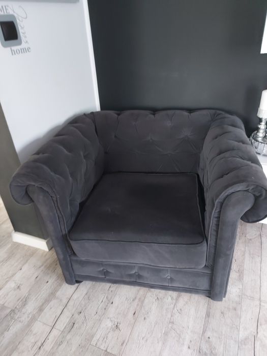 Duży fotel wygodny