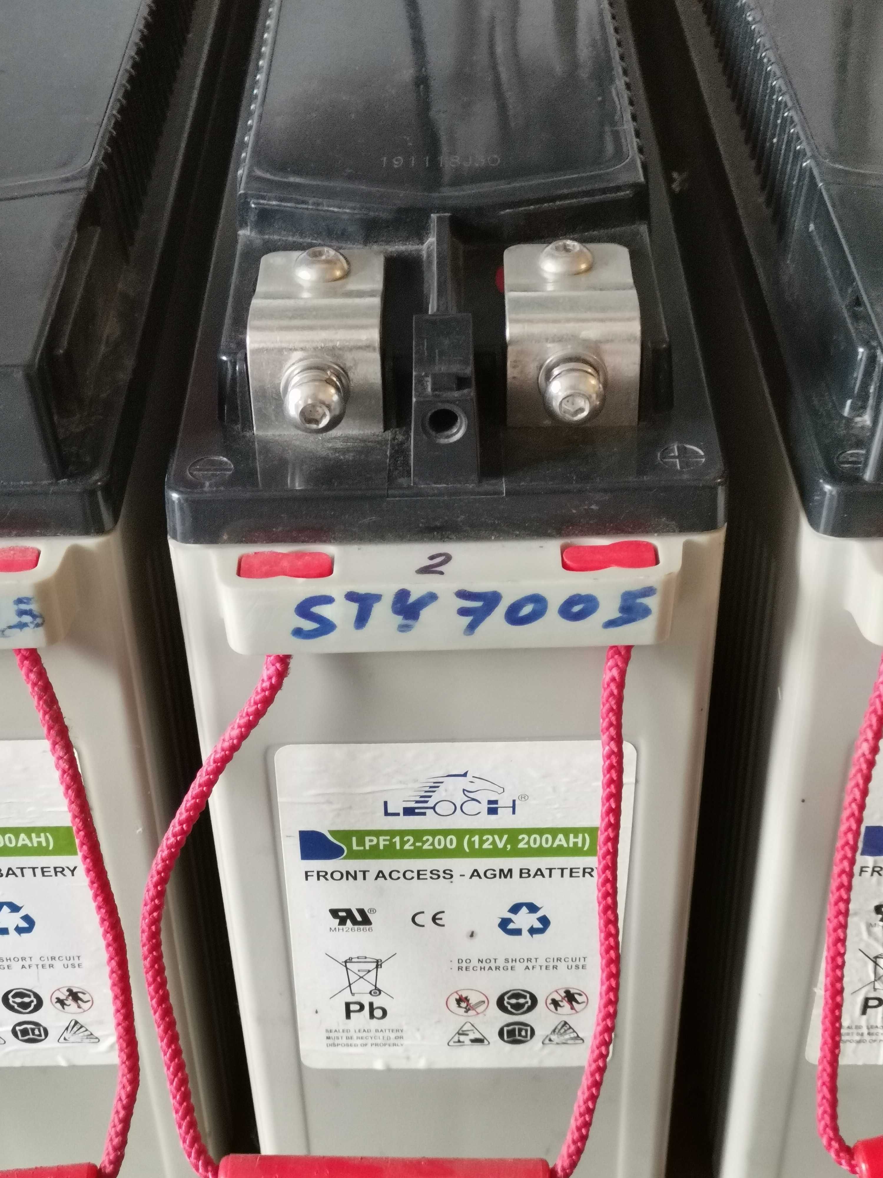 Akumulator 12V 200AH AGM LEOCH LPF12-200