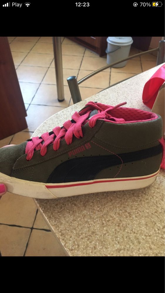 Buty PUMA - wysokie ponad kostkę