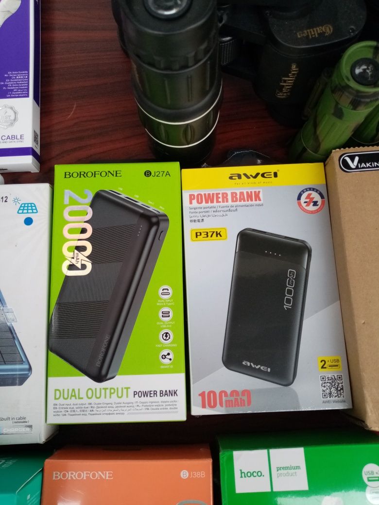 Power Bank Hoco Borofone зарядка повер бенк Awei Зарядний пристрiй