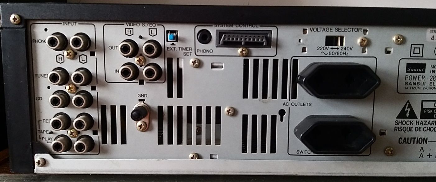 Sansui AE-550 - Wzmacniacz z serii HG - Sprawny, bardzo dobry stan