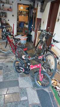 3 rowery używane