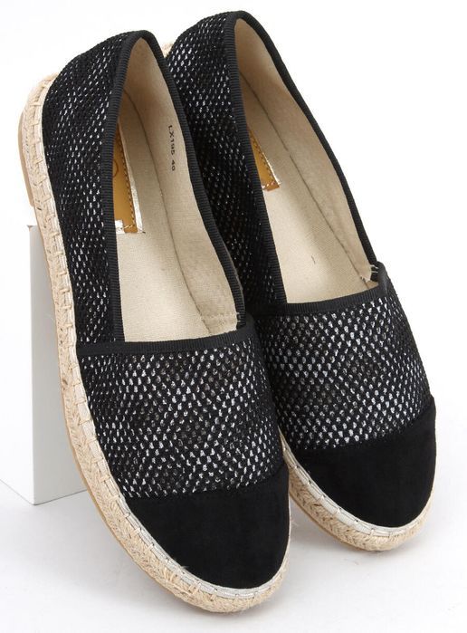 Espadryle Damskie Alika Black