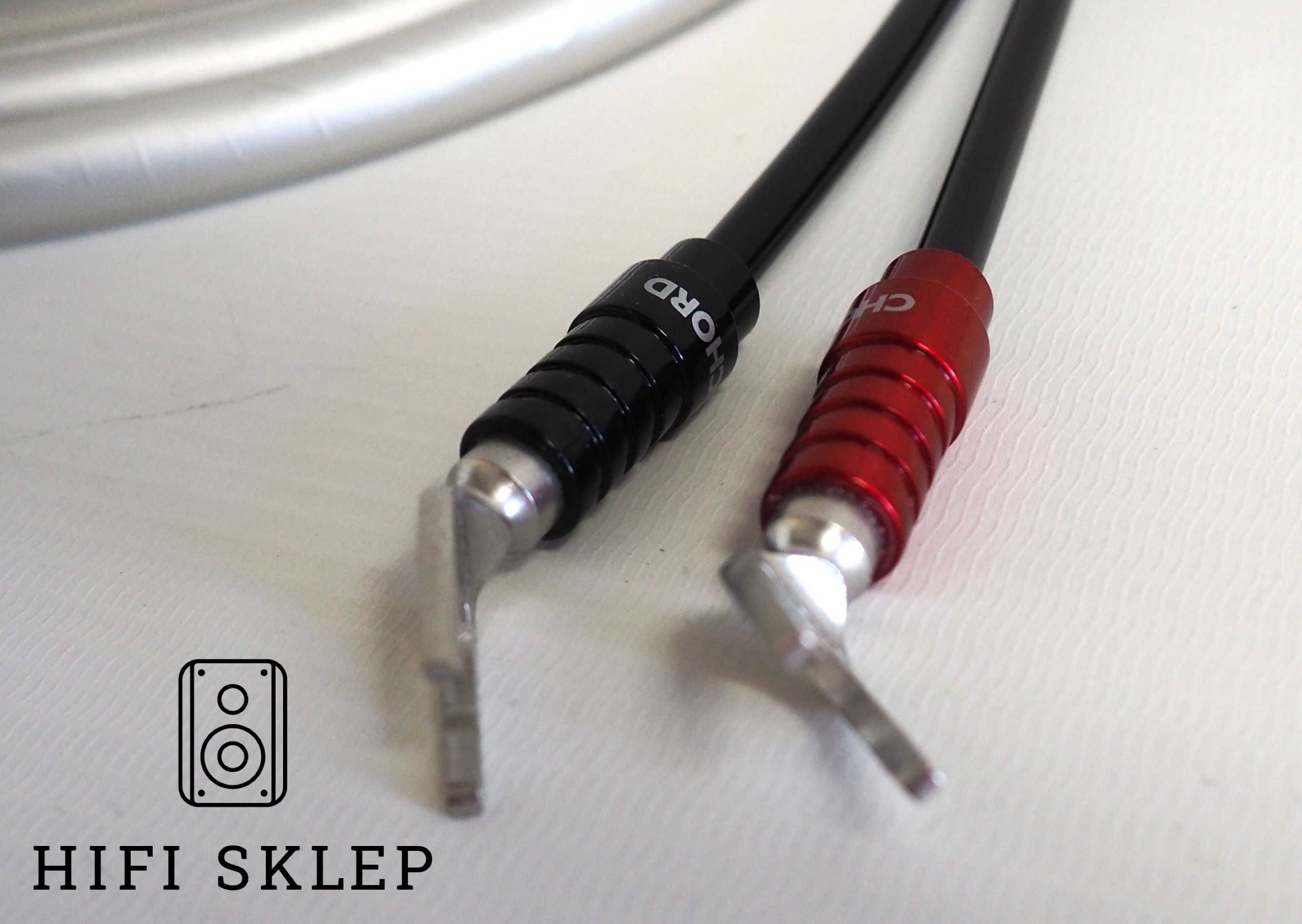 Chord Clearway X - Kabel głośnikowy na widełkach Ohmic / dł 2x 2 m
