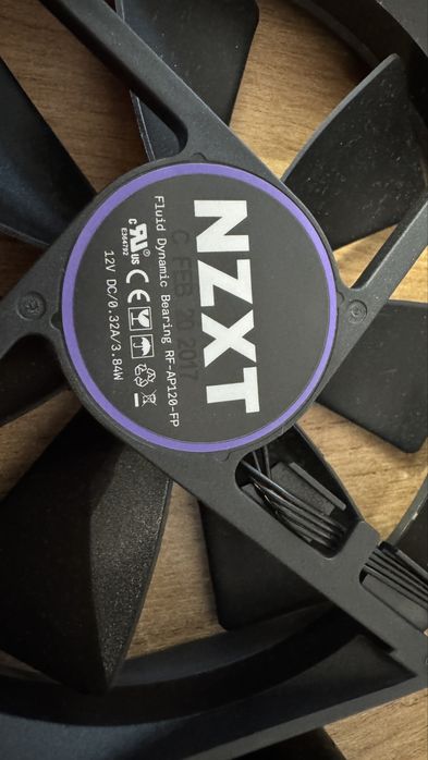 2x wentylator NZXT 120 mm – nowe, przetestowane, gwarancja zwrotu