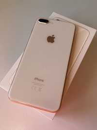 iPhone 8 Plus Rose gold 64 GB zestaw etui szkło folia stan idealny