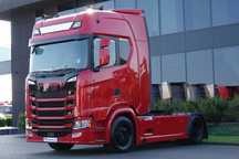 Scania S 450 / RETARDER / KLIMA POSTOJOWA  / OPONY 100 % / EKSPRES /  PO KONTRAKCIE SERWISOWYM / SPROWADZONA Z NIEMIEC