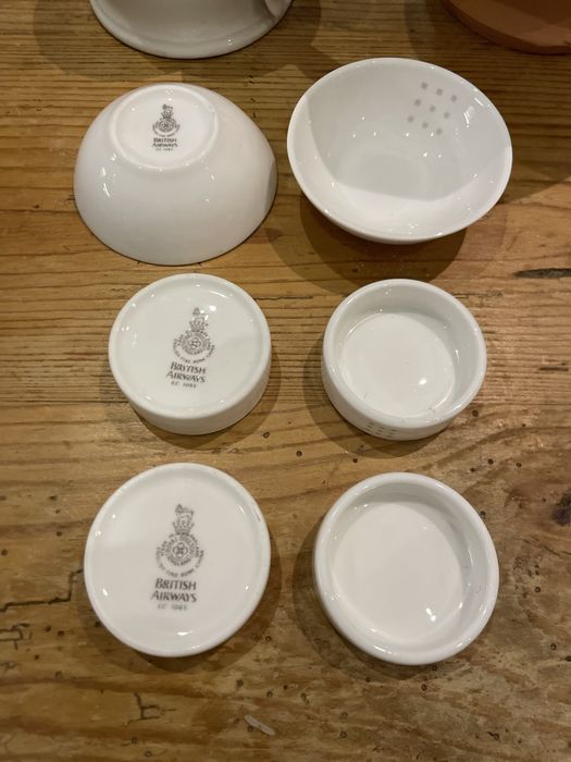 Mini taças British Airways