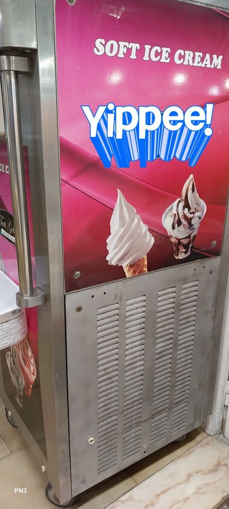 Máquina de Gelados Soft Ice Cream