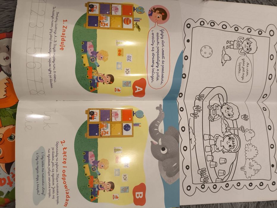 Książeczki i kolorowanki dla przedszkolaka