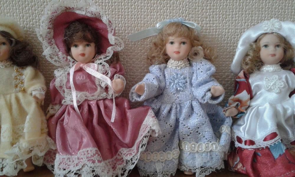 Маленькі ляльки Figurines de Paris  висота 11 см
