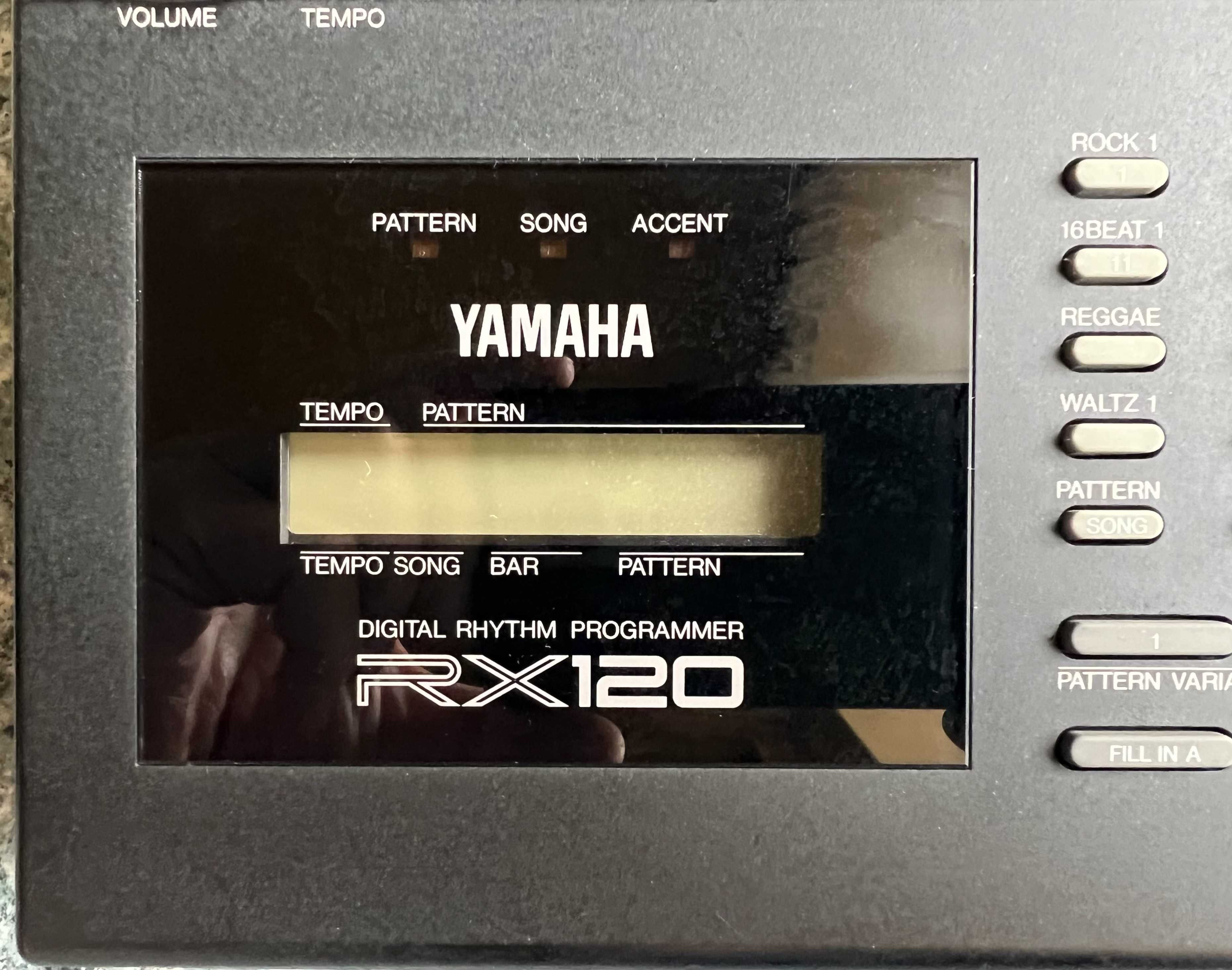 YAMAHA RX120 Cyfrowy programator rytmu