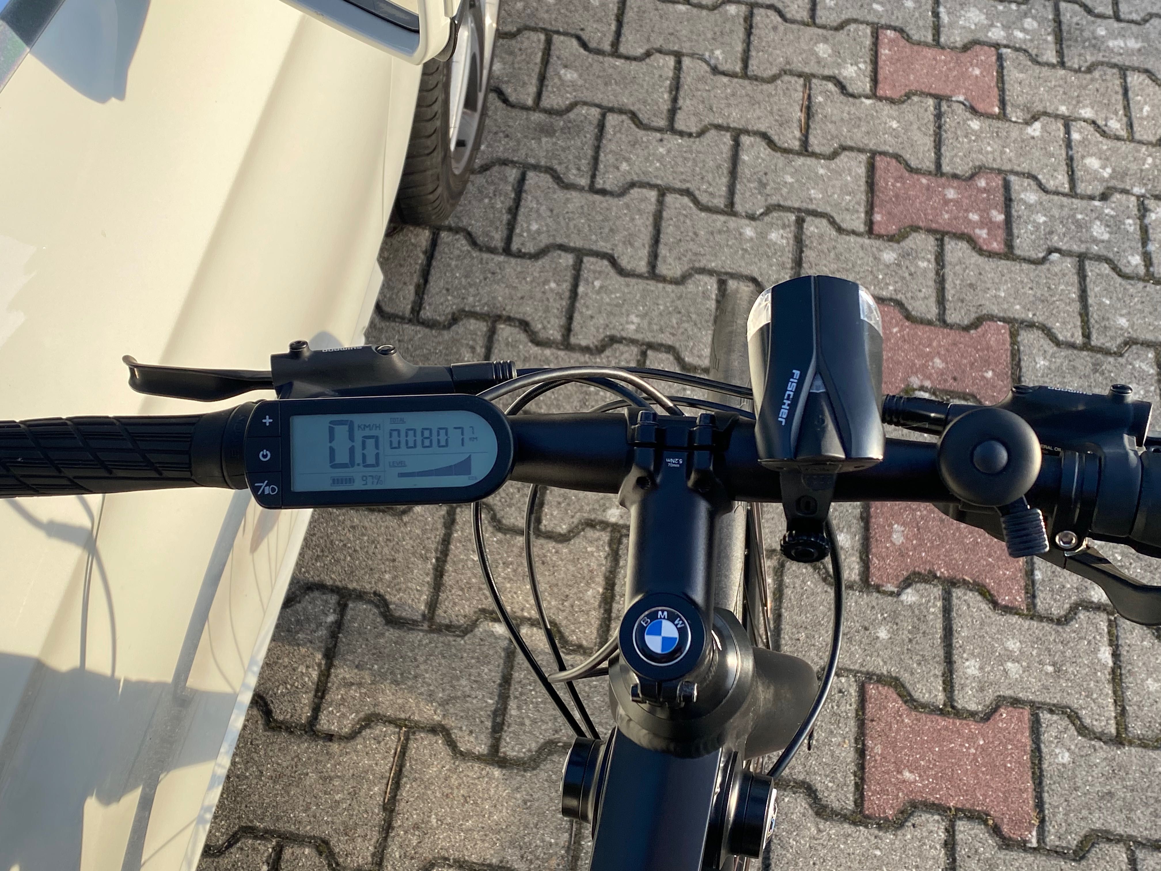 Rower fitness BMW URBAN HYBRID elektryczny 2019r e-bike SHIMANO XT