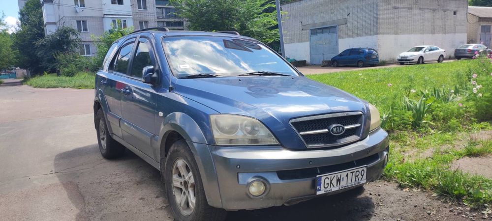разборка  Kia Sorento d4 cb h1 запчасти рама капот головка