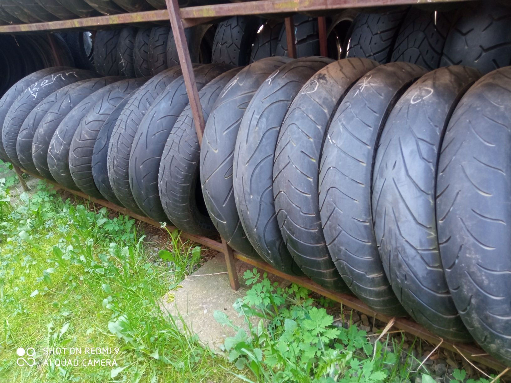 120/70R17 Opony używane do motocykli