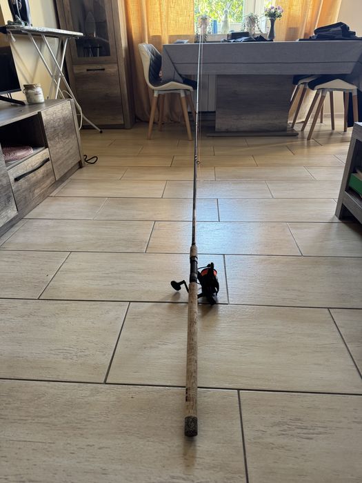 Wędka Mikado Ultraviolet + kołowrorek preston interia