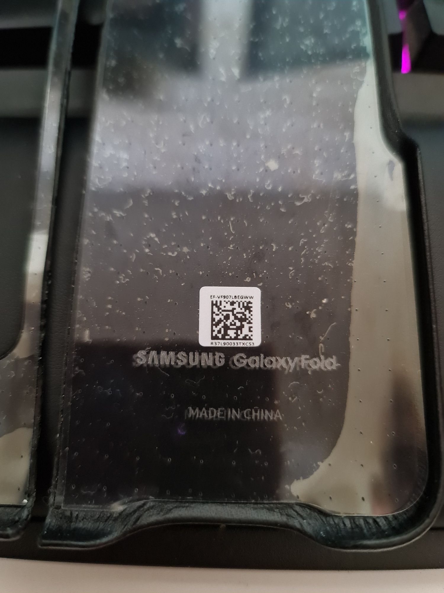 Etui Samsung Galaxy Fold 1 5G skórzane Oryginalne