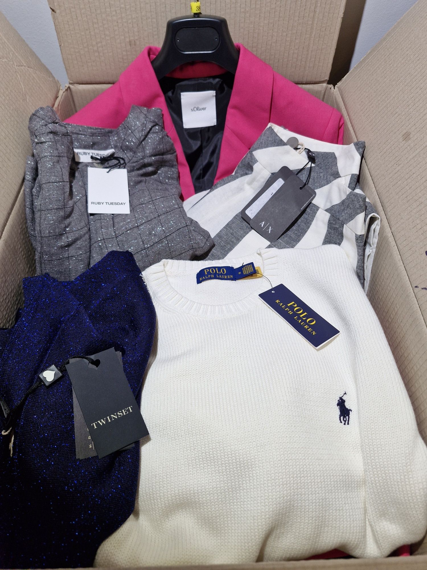 Nowa odzież kat A box zalando 10 kg pakiety hurt detal