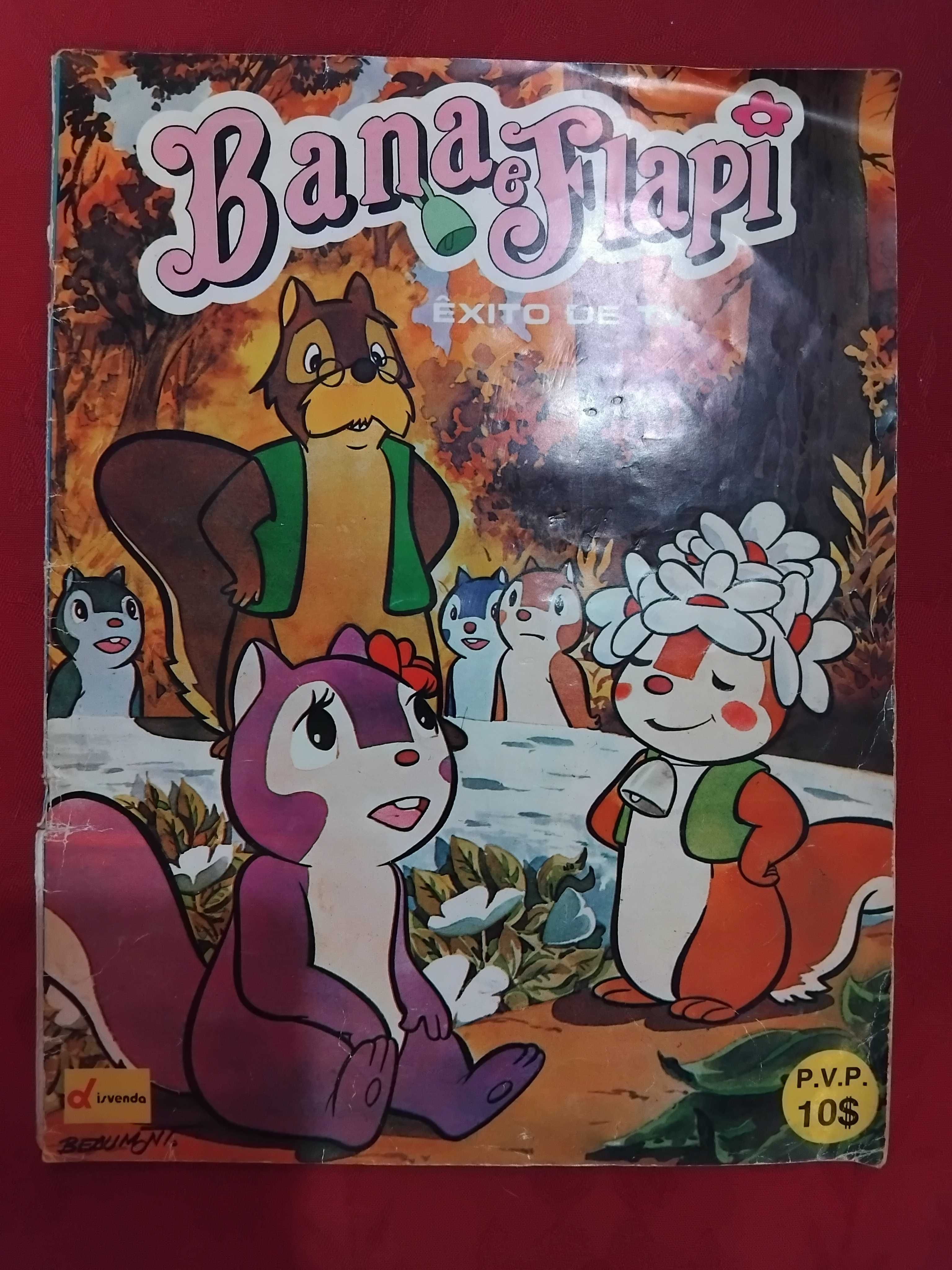 Coleção de cromos Bana e Flapi