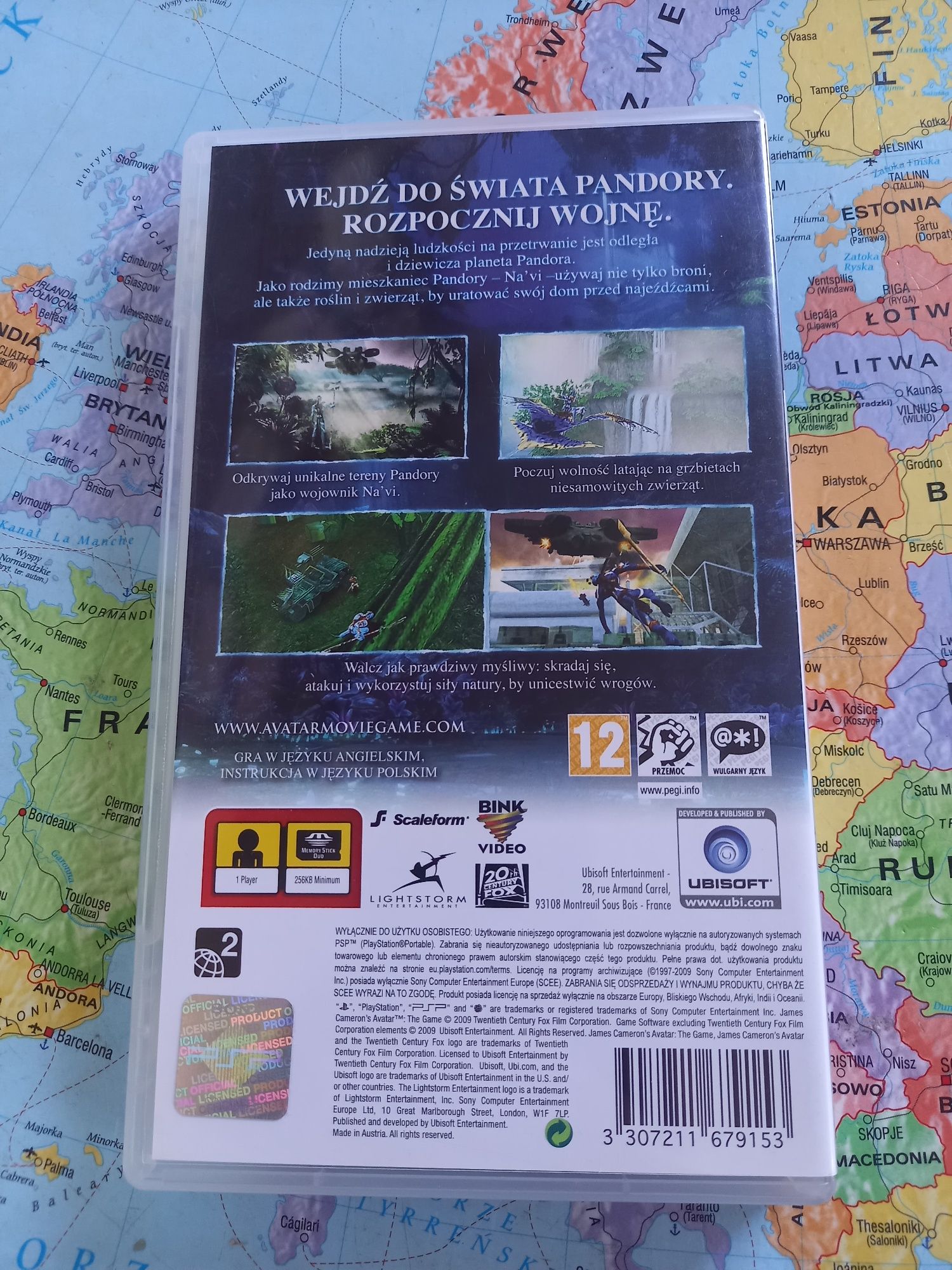 Gra Sony psp james cameron's avatar Gra komputerowa wersja premierowa