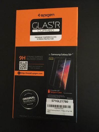 Pelicula Spigen GlassTr Samsung Galaxy S8+