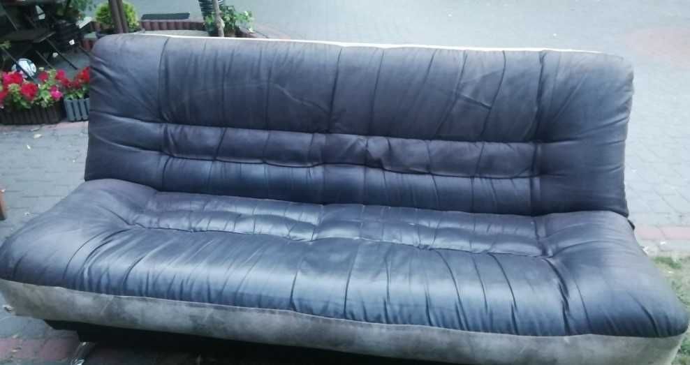 Tapczan/sofa składana/Łóżko dwuosobowe + 2 fotele komplet