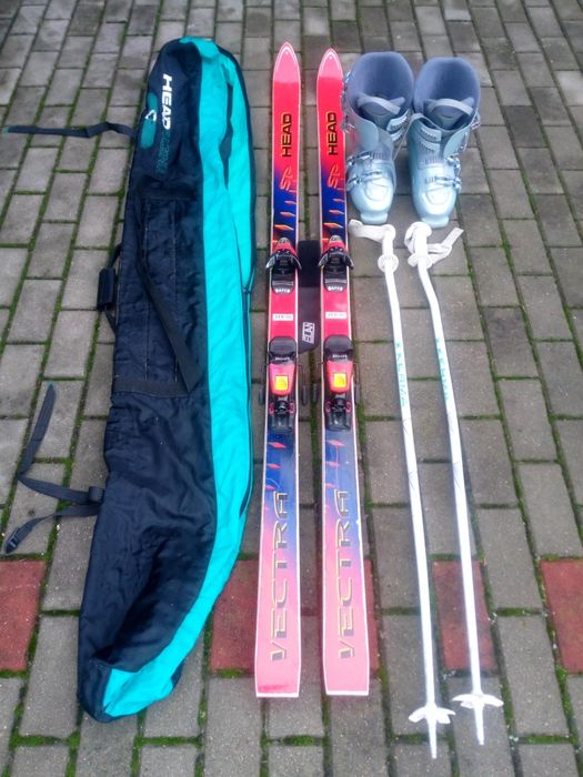 Narty Head, buty Nordika, kijki Kerma