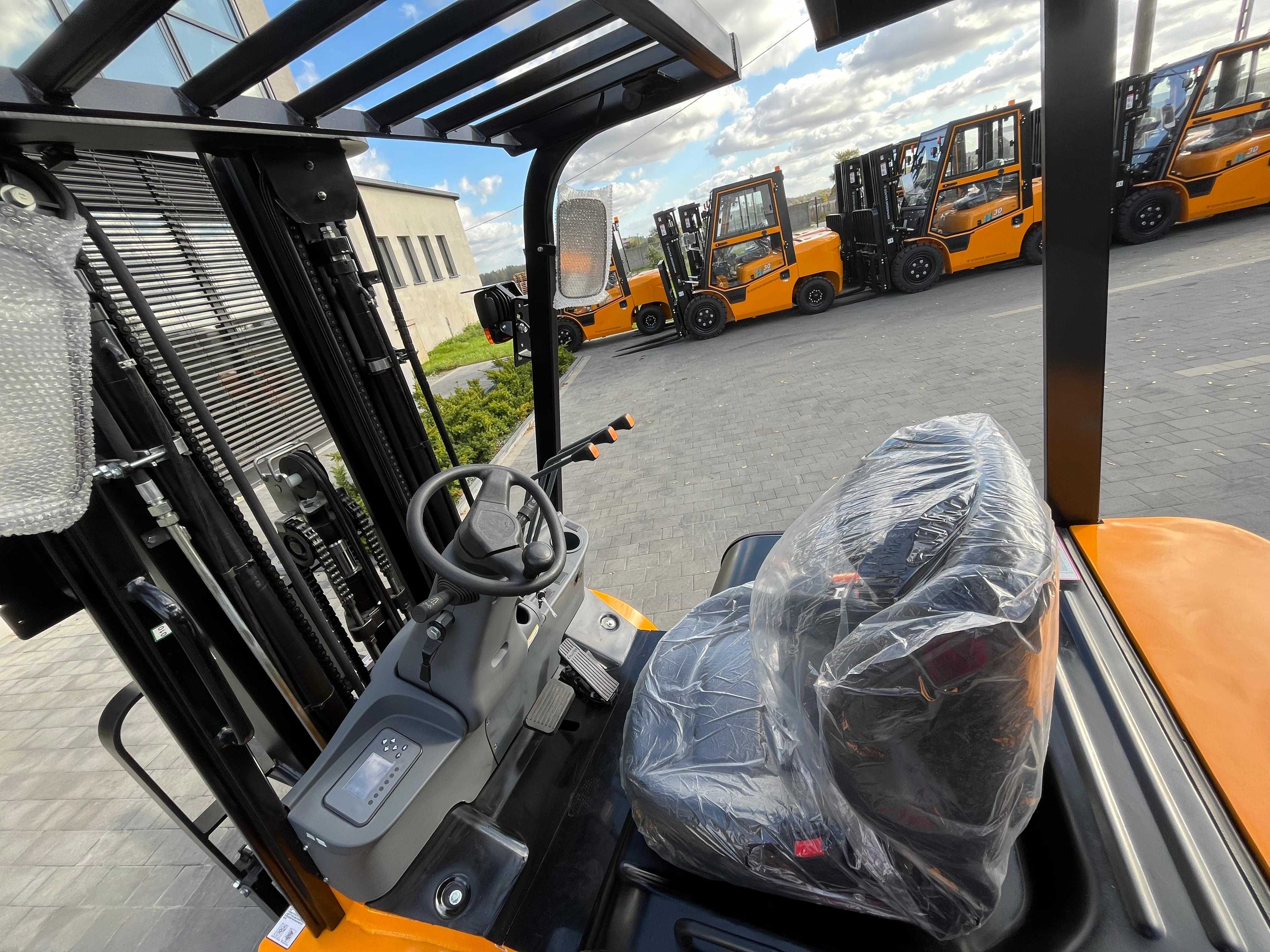 Nowy elektryczny wózek widłowy Gunter Grossmann S25. 2,5T - triplex