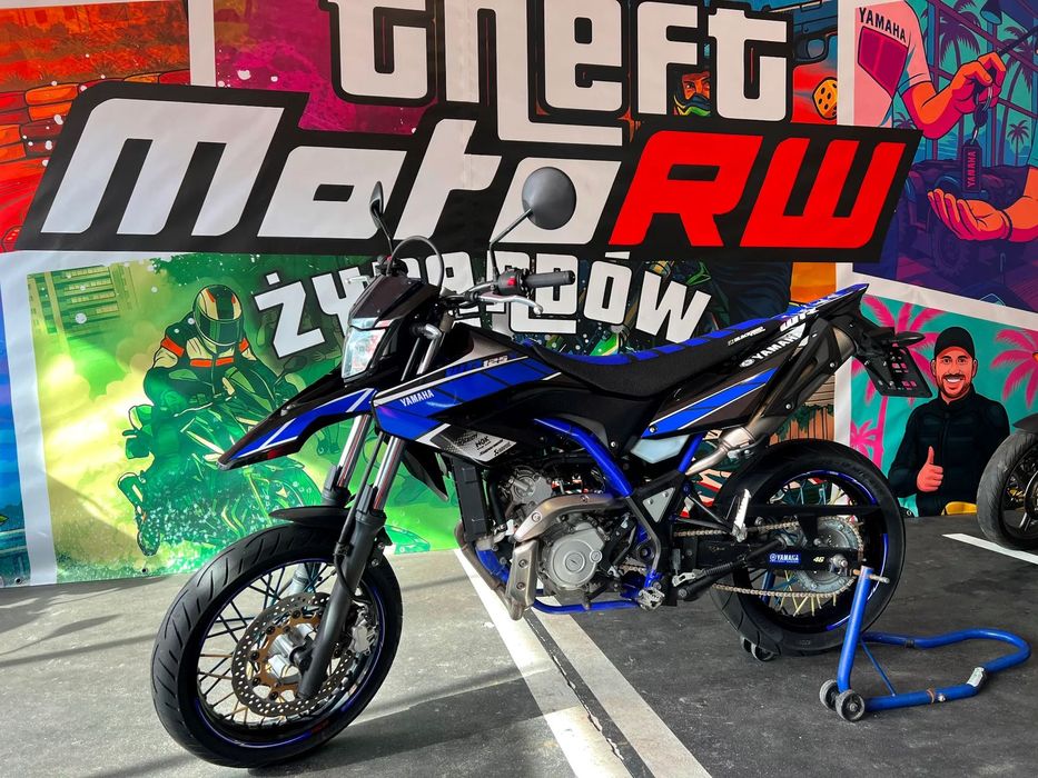 Yamaha WR 125 X SuperMoto 2014 FILM Dowóz MotoRW