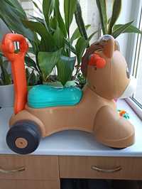 Толокар, машинка, стрибунець, каталка-ходунки Fisher price коник