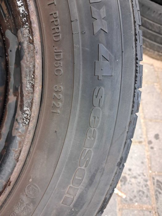 4x koła wielosezonowe R15 5x114,3 Renault Megane Fluence Scenic Nissan