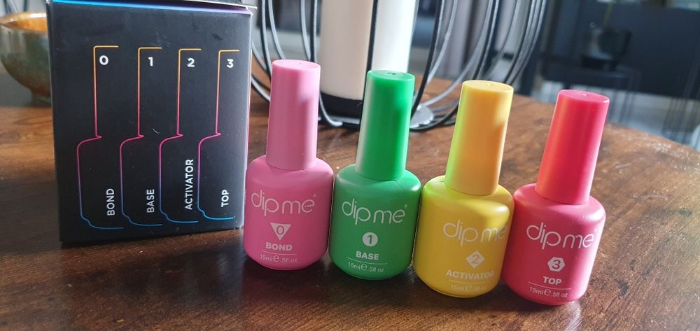 Manicure tytanowy Dipme zestaw nowy.