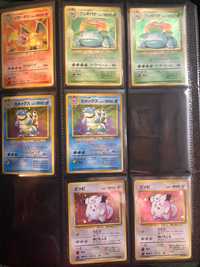 Coleção cartas Pokemon em japonês