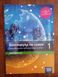 Książka Podręcznik Informatyka Na Czasie 1 LO Nowa Era podstawa