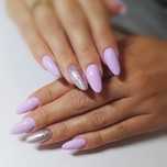 Paznokcie/manicure  hybrydowy i żelowy/ Ząbki