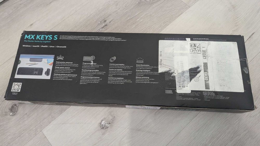 Клавіатура Logitech MX Keys S — бездротова підсвітка блютуз