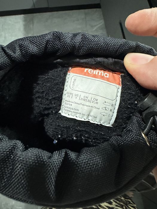 Зимові чоботи reima 32 розмір