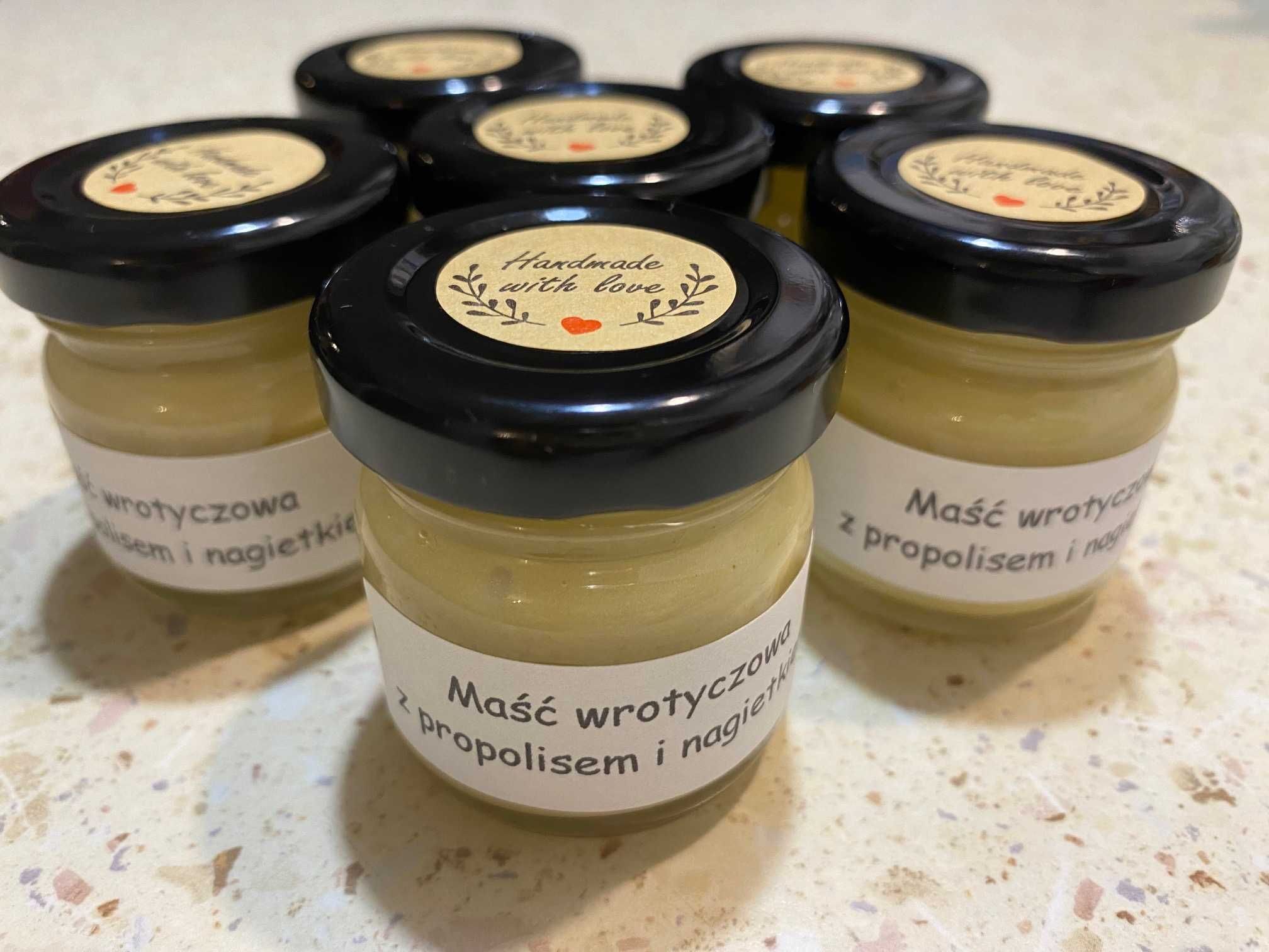 Maść - mazidło Wrotyczowe z nagietkiem i propolisem 35 ml