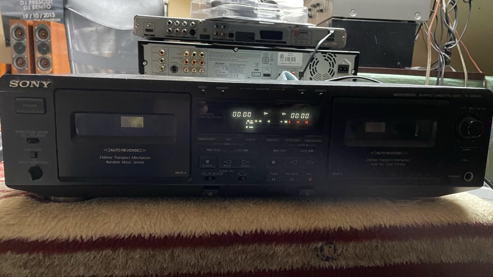 Magnetofon deck dwukasetowy Sony TC-WE 505