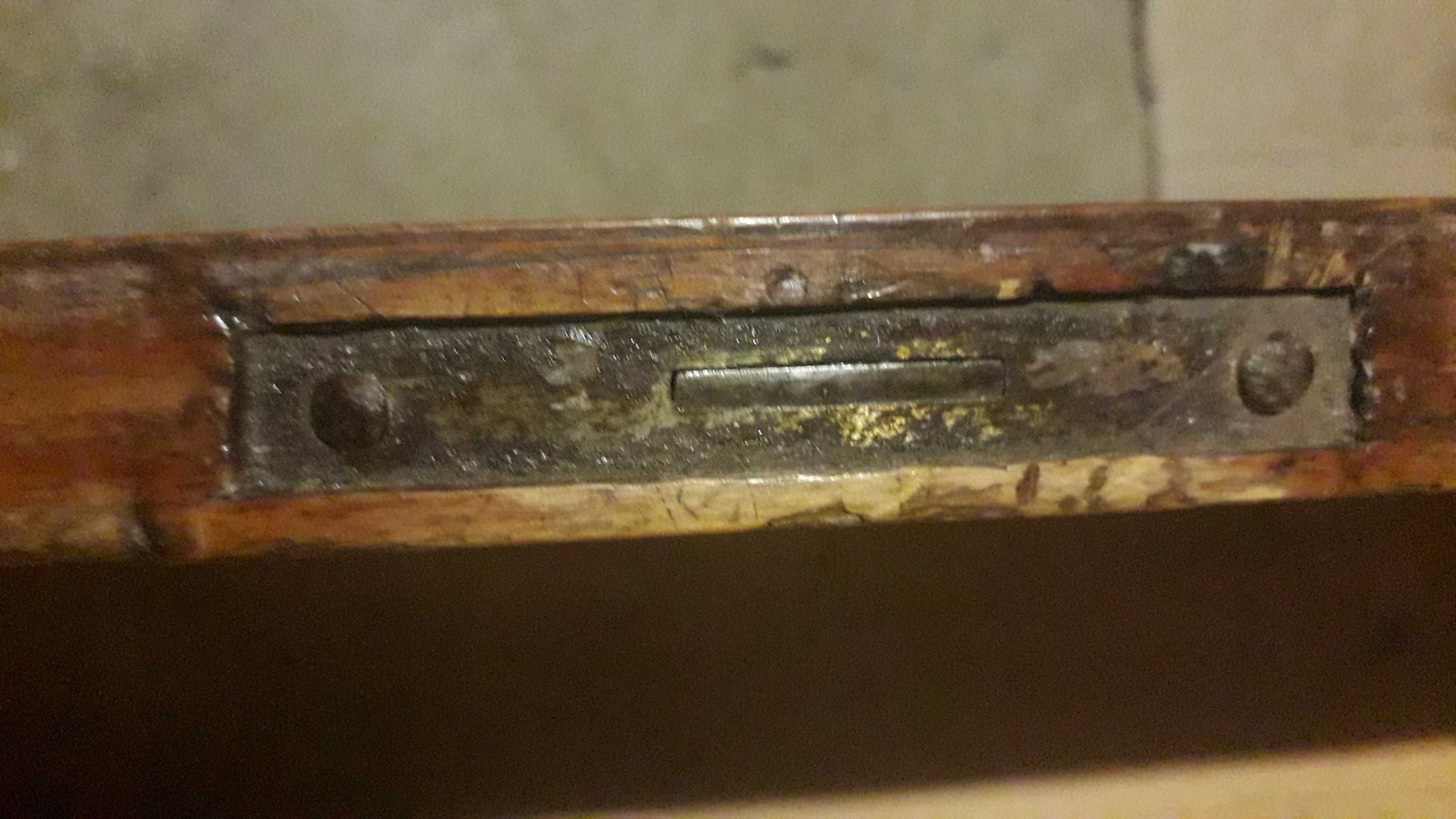 Biedermeier komoda wiąz