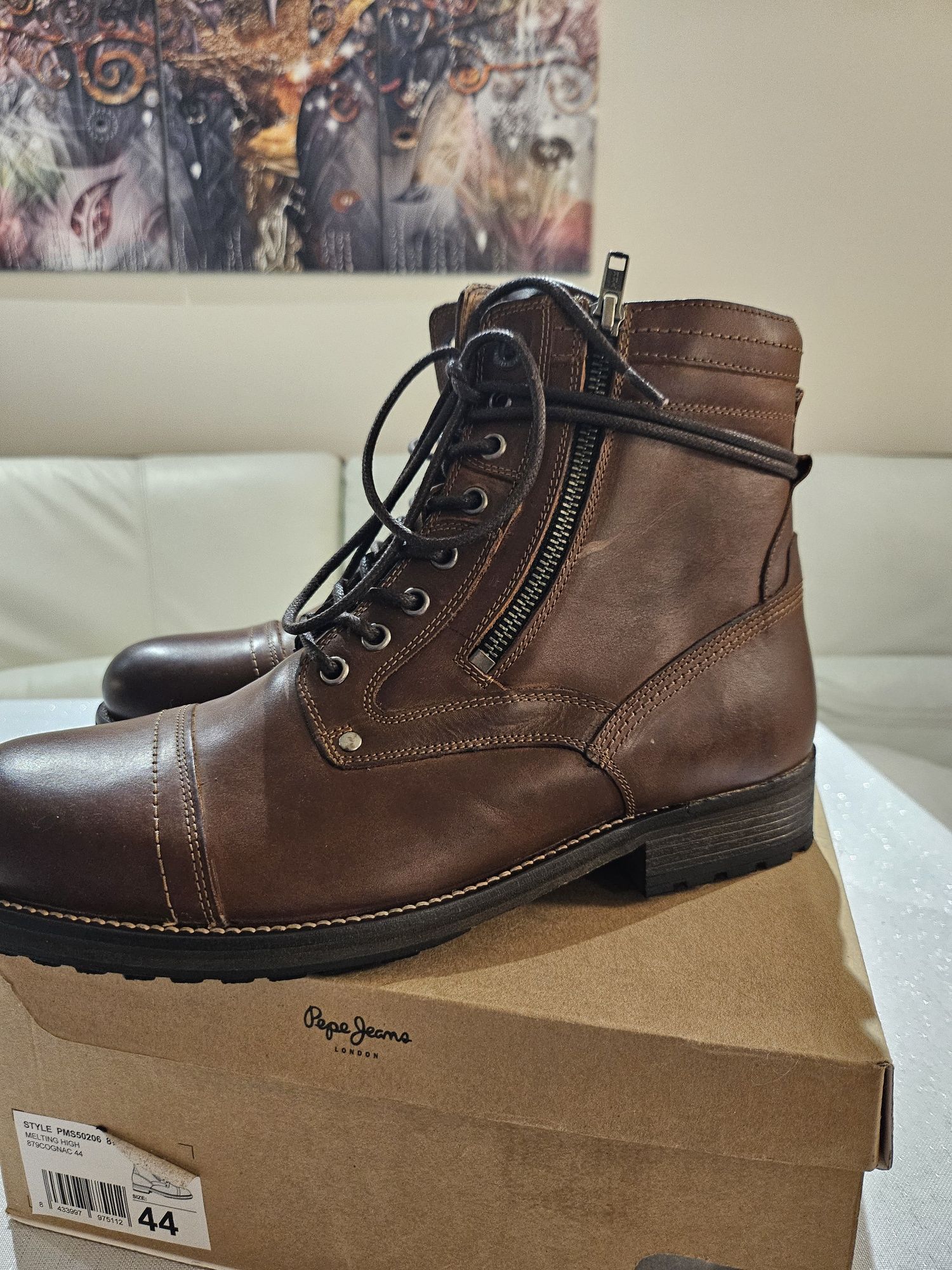 OKAZJA!!! PEPE JEANS Męskie botki roz 43 i 44