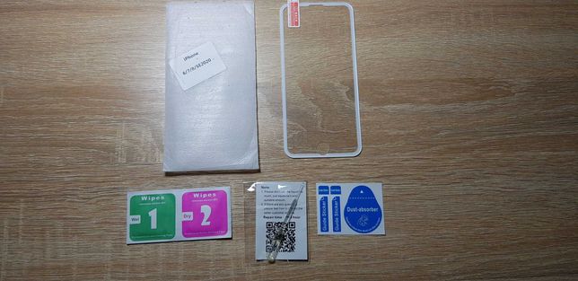 Защитное стекло Apple iPhone 6/7/8/SE (white)