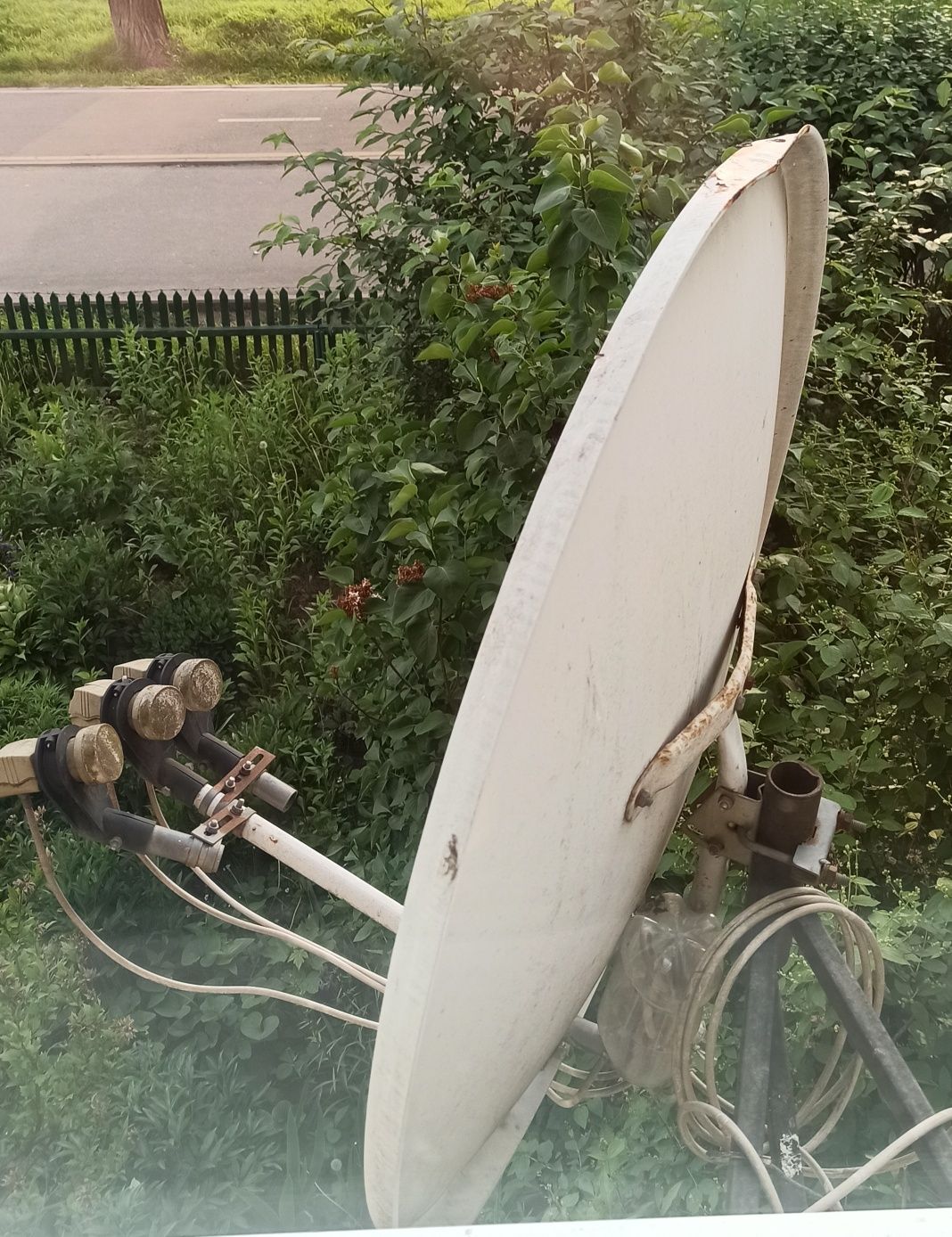 Супутникова антена + TV тюнер